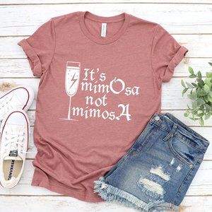 It's MimOsa not MimosA Bella Canvas HP Inspired Shirt - Universal Vacation Shirt